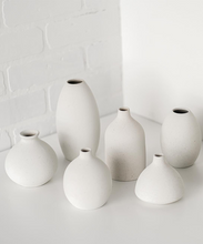 Load image into Gallery viewer, Natural Ceramic Bud Vases
